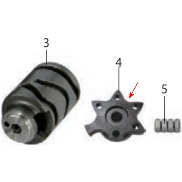 00-00-1875 SP武川 シフトドラムカム 6ソク Z125PRO