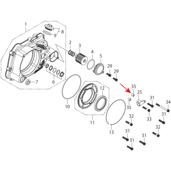 00-00-1967 SP武川 カラー 02-02-0070 リペアパーツ