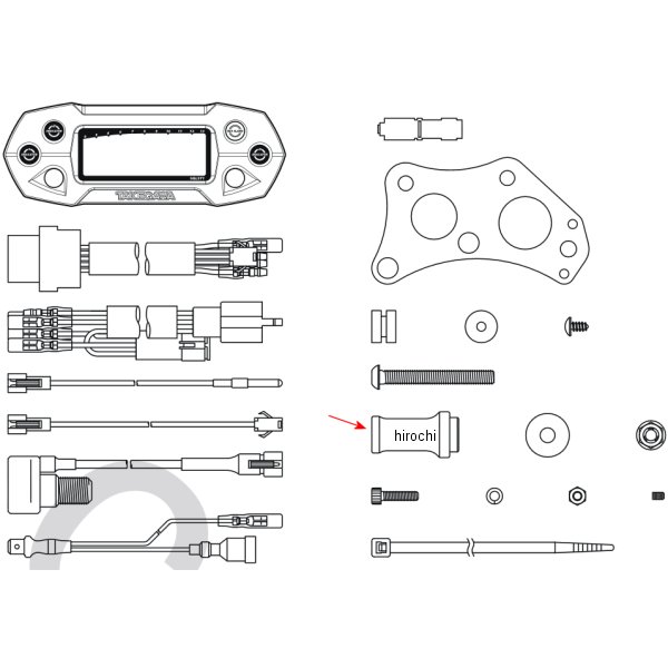 00-00-1984 SP武川 カラー 汎用 アルミ