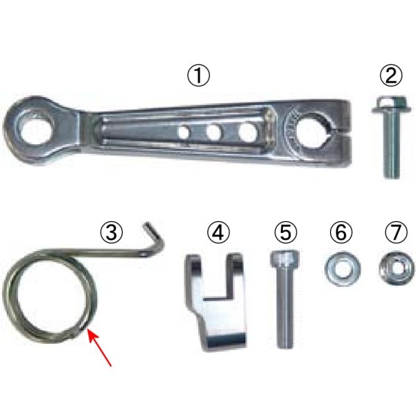 00-00-2073 SP武川 リターンスプリング CD、エイプ