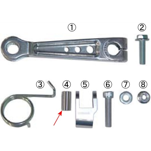 00-00-2084 SP武川 ブッシュ スーパーカブ50