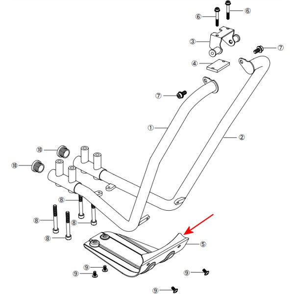 00-00-2109 SP武川 アンダーガード CC110