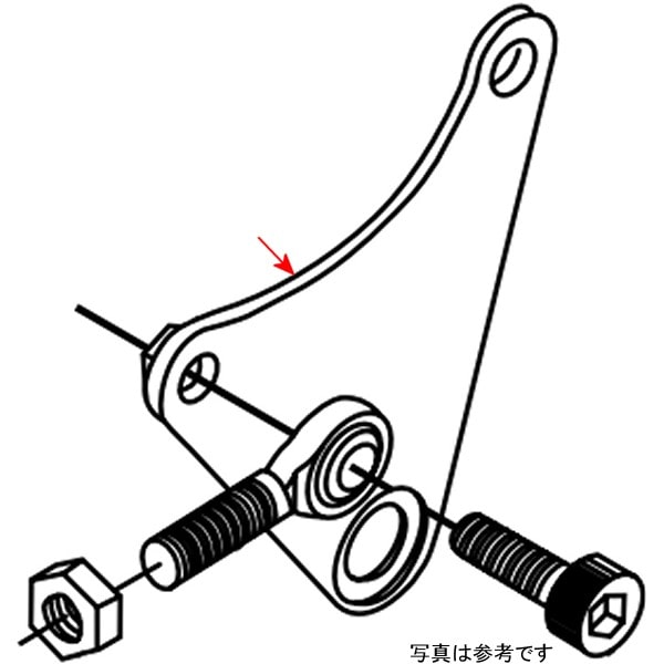 00-00-2110 SP武川 トルクロッドブラケット COMP