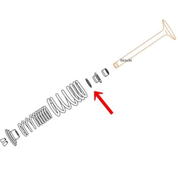00-00-2419 SP武川 インナーバルブスプリングシート レギュラー