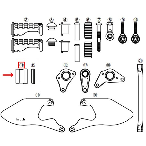 00-00-2575 SP武川 Rマウントカラー