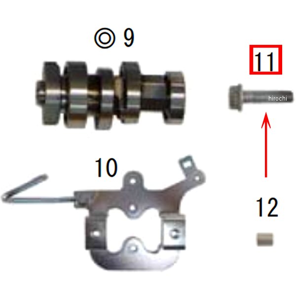 00-00-2824 SP武川 フランジボルト M6X30 3個入り