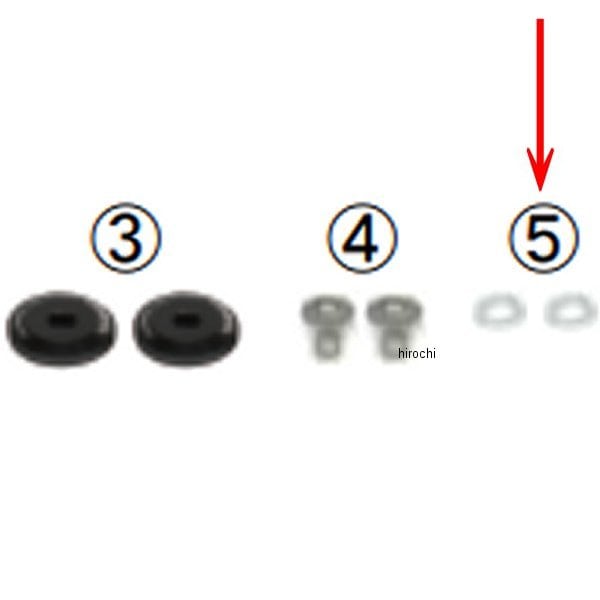 00-00-2858 SP武川 プレーンワッシャ 8.5X15X2.0 10個入り