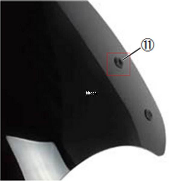 00-00-2863 SP武川 ラバー バイザー用 4個入り