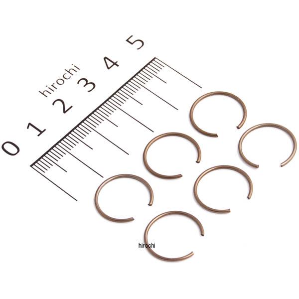 00-01-0052 SP武川 スーパーヘッド ステージ1・2 シリンダーキット リペアパーツ ピストンピンサークリップセット 6個 Ape50 Ape100