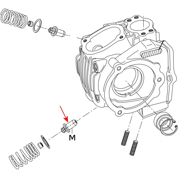 00-01-0086 SP武川 バルブガイド(EX)