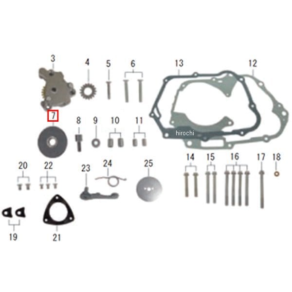 00-01-0122 SP武川 カムチェーンガイドローラーCOMP