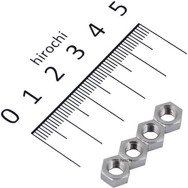 SP武川 チタン合金製タペットアジャスティングナット 4個