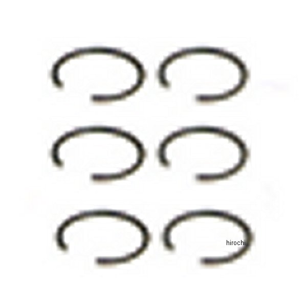 00-01-0201 SP武川 ピストンピン サークリップ φ15 6個入り