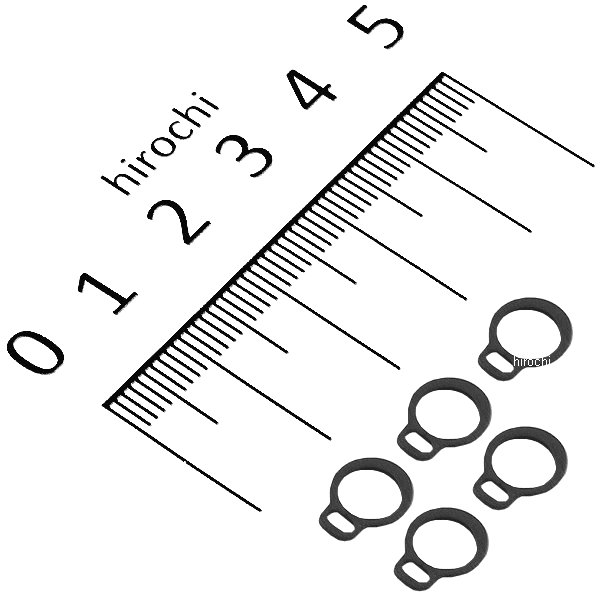 00-01-0255 SP武川 スナップリング (5個)