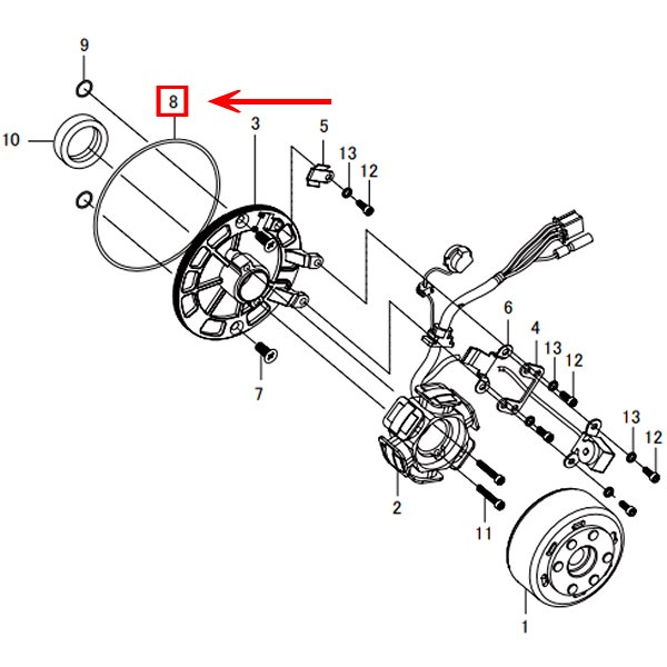 00-01-0256 SP武川 Oリング