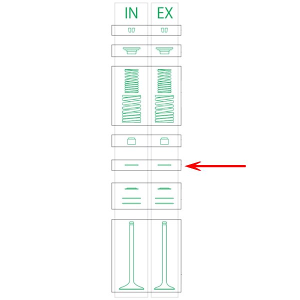 00-01-0257 SP武川 シムリング (2個)
