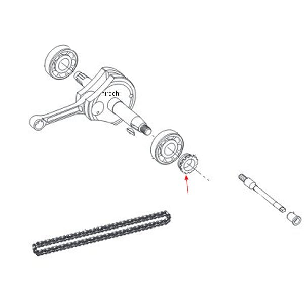 00-01-0294 SP武川 スプロケットタイミング 16T