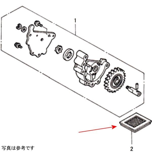 00-01-0308 SP武川 スクリーン オイル フィルター