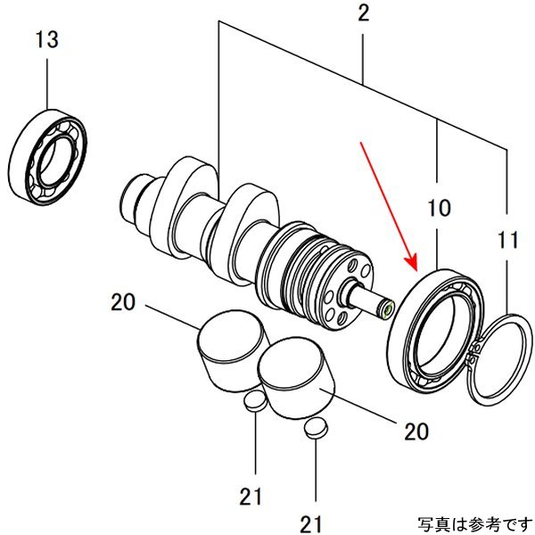 00-01-0315 SP武川 ボールベアリング 6805