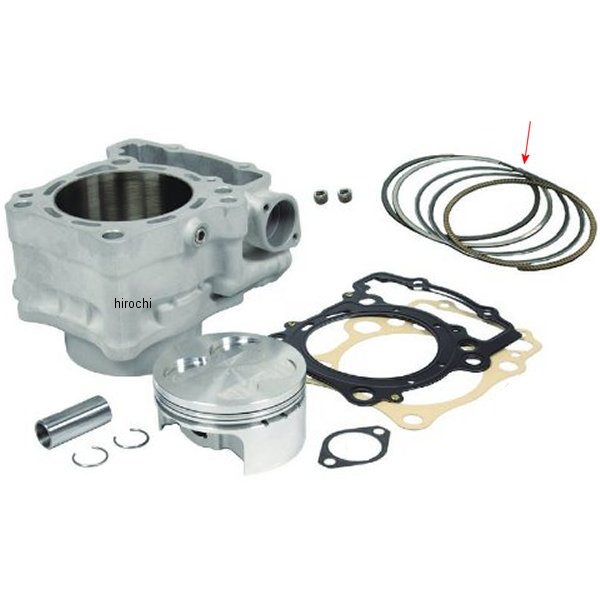 00-01-0365 SP武川 ピストンリング セット 84 CBR250R、CRF250L