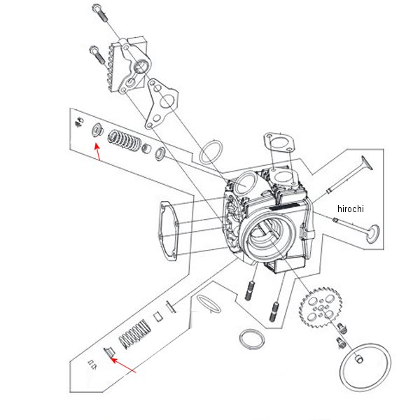 00-01-0397 SP武川 バルブスプリングリテーナー