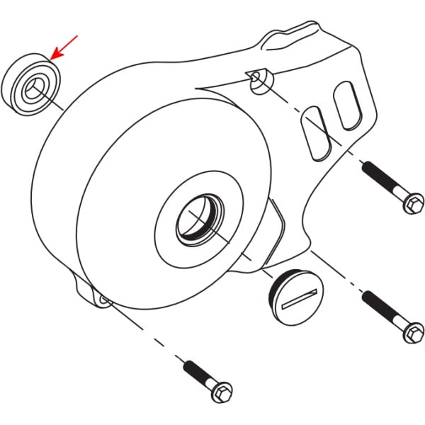 00-01-1029 SP武川 ボールベアリング 6200LLB