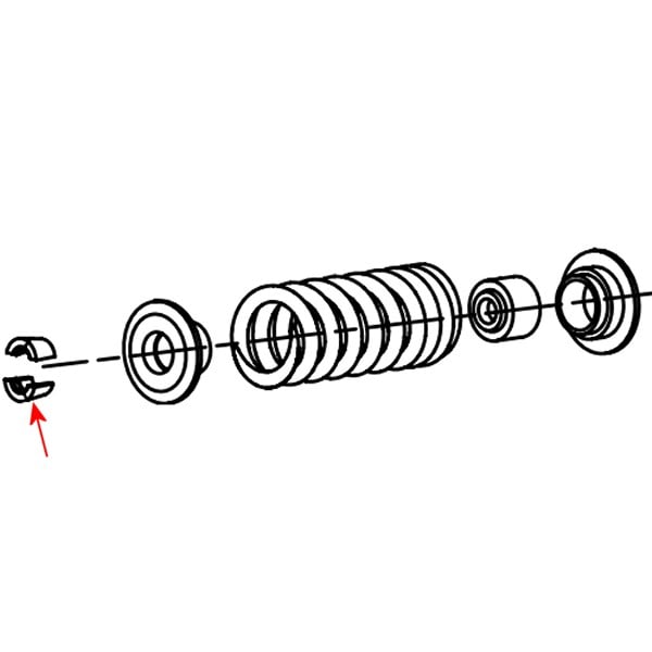 00-01-1039 SP武川 バルブコッター 4個入り