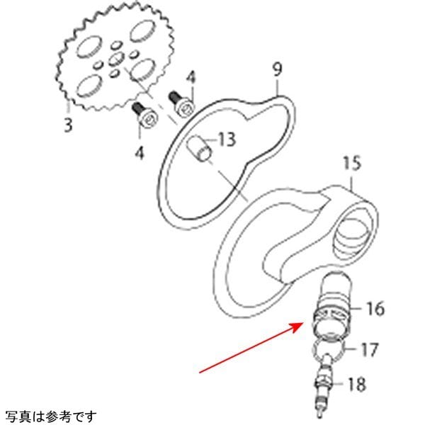 00-01-1046 SP武川 スパークプラグスリーブ Oリング付き