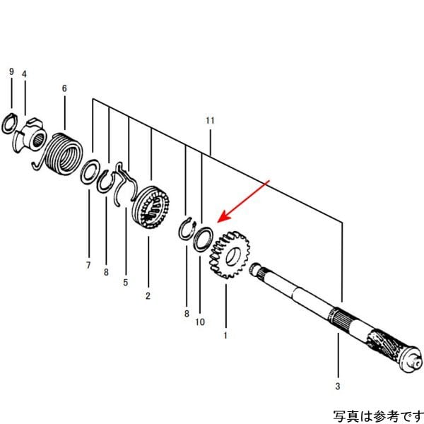 00-02-0292 SP武川 スラストワッシャ 20mm