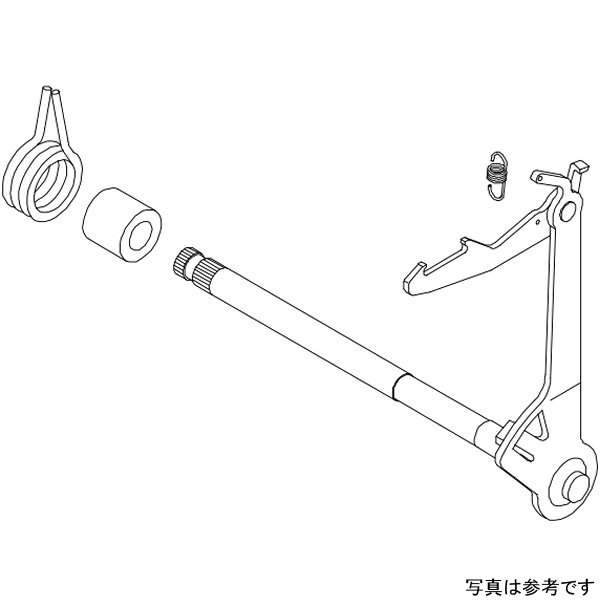 00-02-0324 SP武川 ギヤシフトシャフト Assy. 181mm