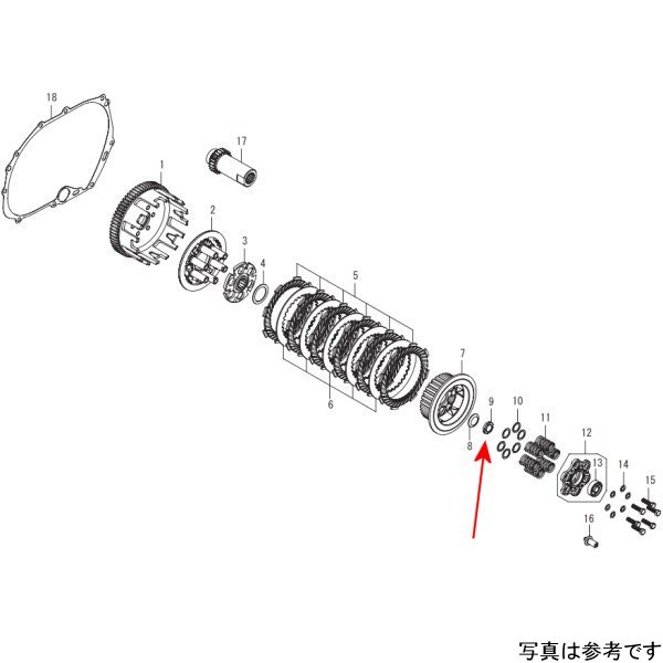 00-02-0400 SP武川 ロックナット 14mm