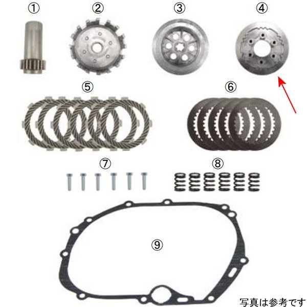 00-02-0424 SP武川 クラッチプレッシャープレート