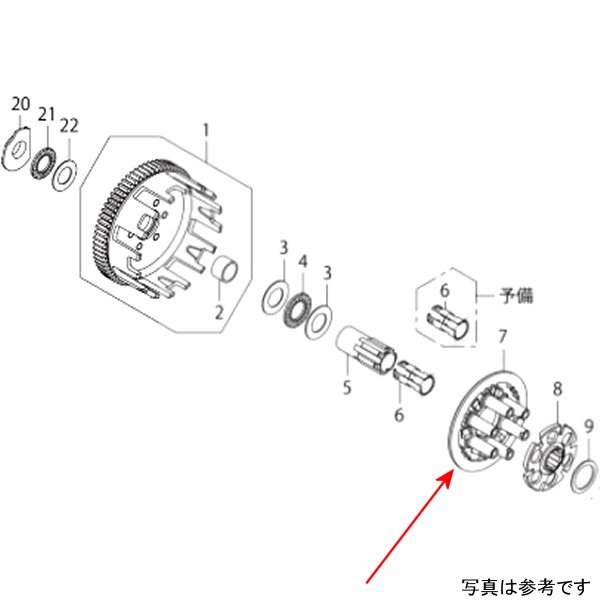 00-02-0427 SP武川 クラッチプレッシャープレート