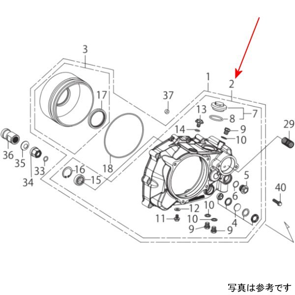 00-02-6208 SP武川 R.クランクケースカバー ASSY
