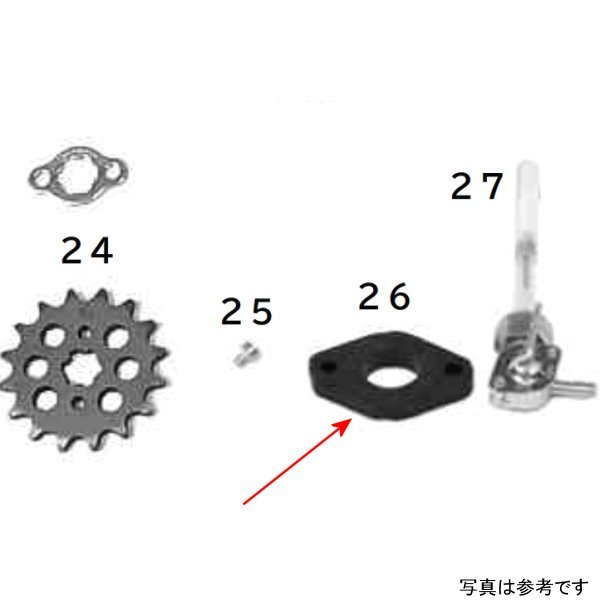 00-03-0010 SP武川 マニホールドインシュレーター 14mm