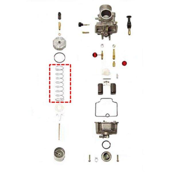 00-03-0254 SP武川 スロットルスプリング(PE28)