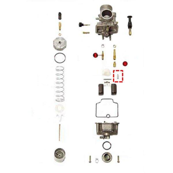 00-03-0256 SP武川 フロートバルブセット(PE28)