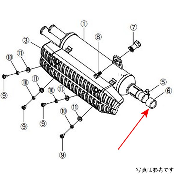 00-04-0131 SP武川 マフラーガスケット 25.4X31.4X25
