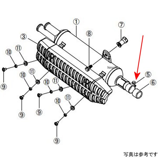 00-04-0133 SP武川 マフラーバンド 32-35mm