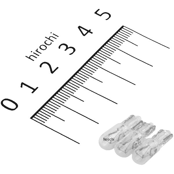 00-05-0008 SP武川 ブラック&グリーンメーター リペアパーツ 機械式用 照明用交換バルブ 3個入り 6V用