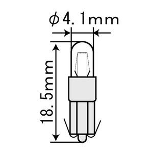 00-05-0010 SP武川 ブラック&グリーンメーター リペアパーツ 機械式用 照明用交換バルブ 3個入り 12V用