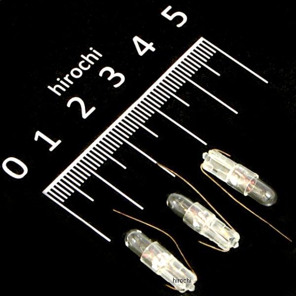 00-05-0014 SP武川 ホワイト&ブラックメーター リペアパーツ 機械式用 照明用交換バルブ 3個入り 6V用