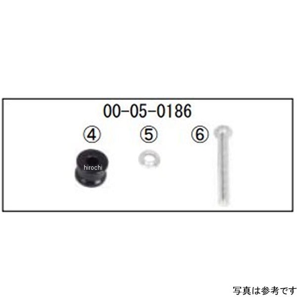 00-05-0186 SP武川 カラーセット ボルト付き