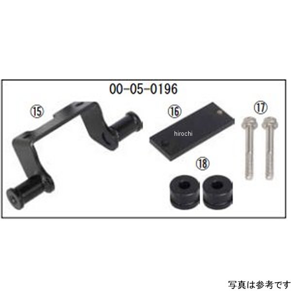 00-05-0196 SP武川 LEDフォグランプステーセット クロスカブ110、クロスカブ50