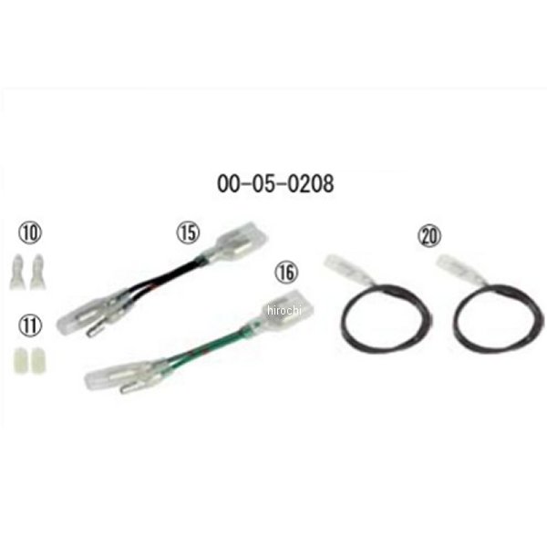 00-05-0208 SP武川 フォグランプキット補修用サブコードセット ADV150