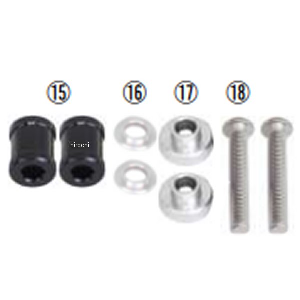 00-05-0209 SP武川 LEDフォグボルトセット