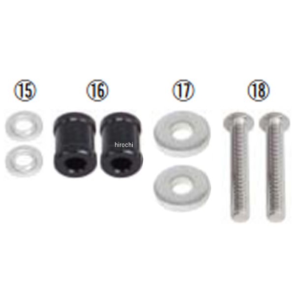 00-05-0212 SP武川 LEDフォグボルト&カラーセット