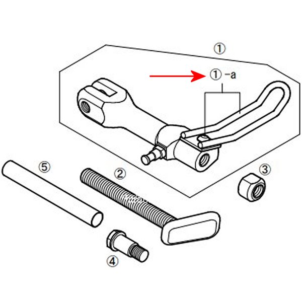 00-06-0183 SP武川 スタンドフックCOMP
