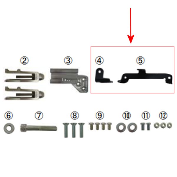00-06-0212 SP武川 フェンダーステーセット