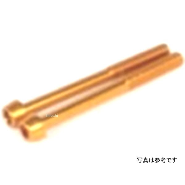 00-06-1025 SP武川 アルミ ボルト テーパー 6X50/ゴールド
